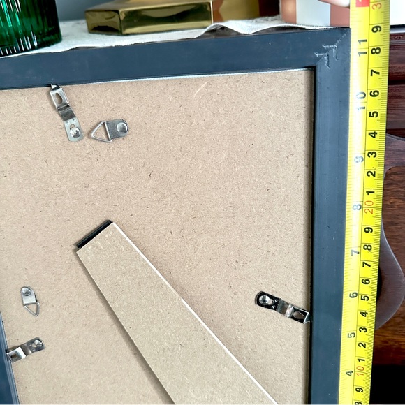 M is for Mushroom Cottagecore Mouse Woodland Canvas Art Print Gold Framed Floral - Picture 6 of 7